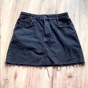 BDG Urban Outfitters Black Denim Skirt